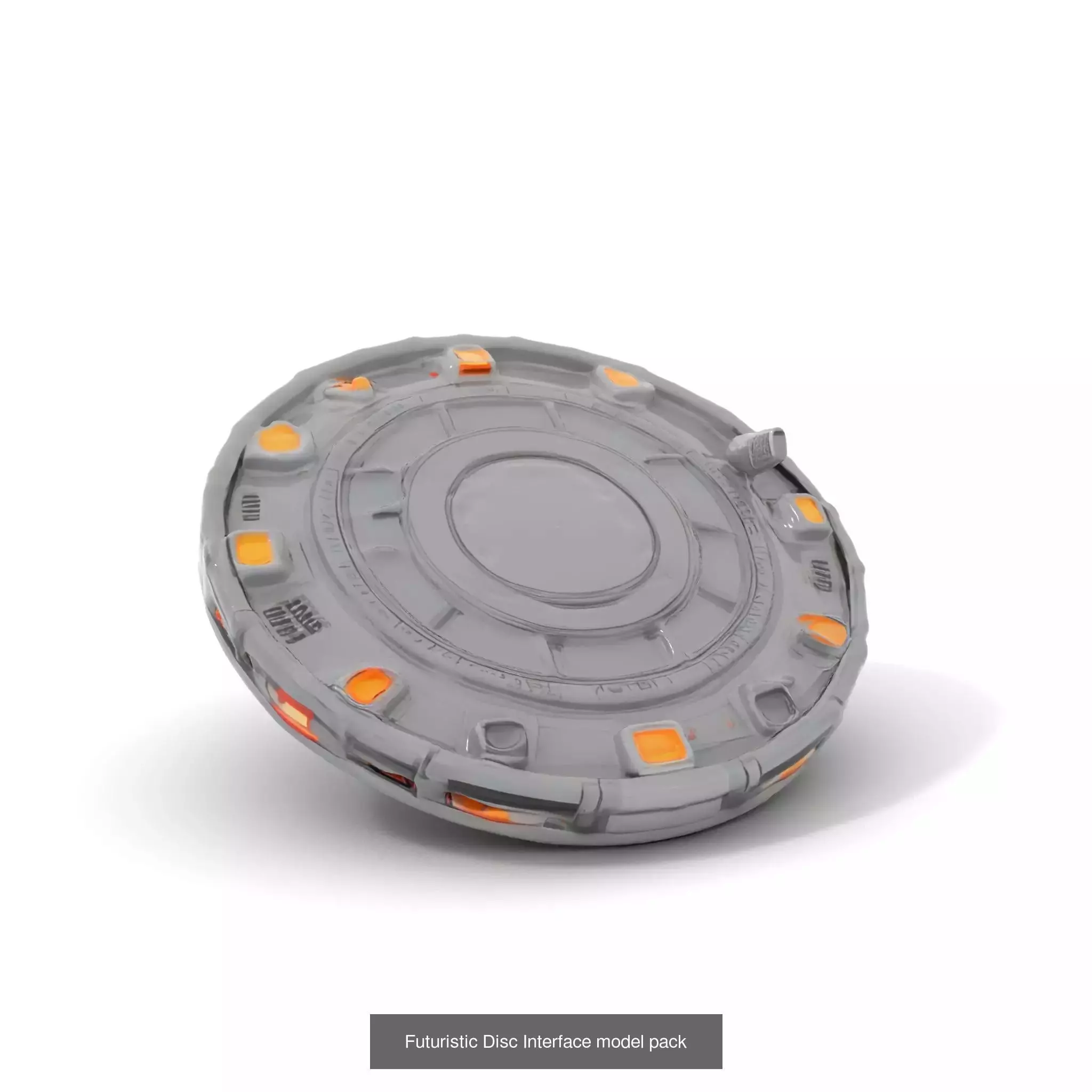 Futuristic Floor Tiles Pack 3D Model Collection_36