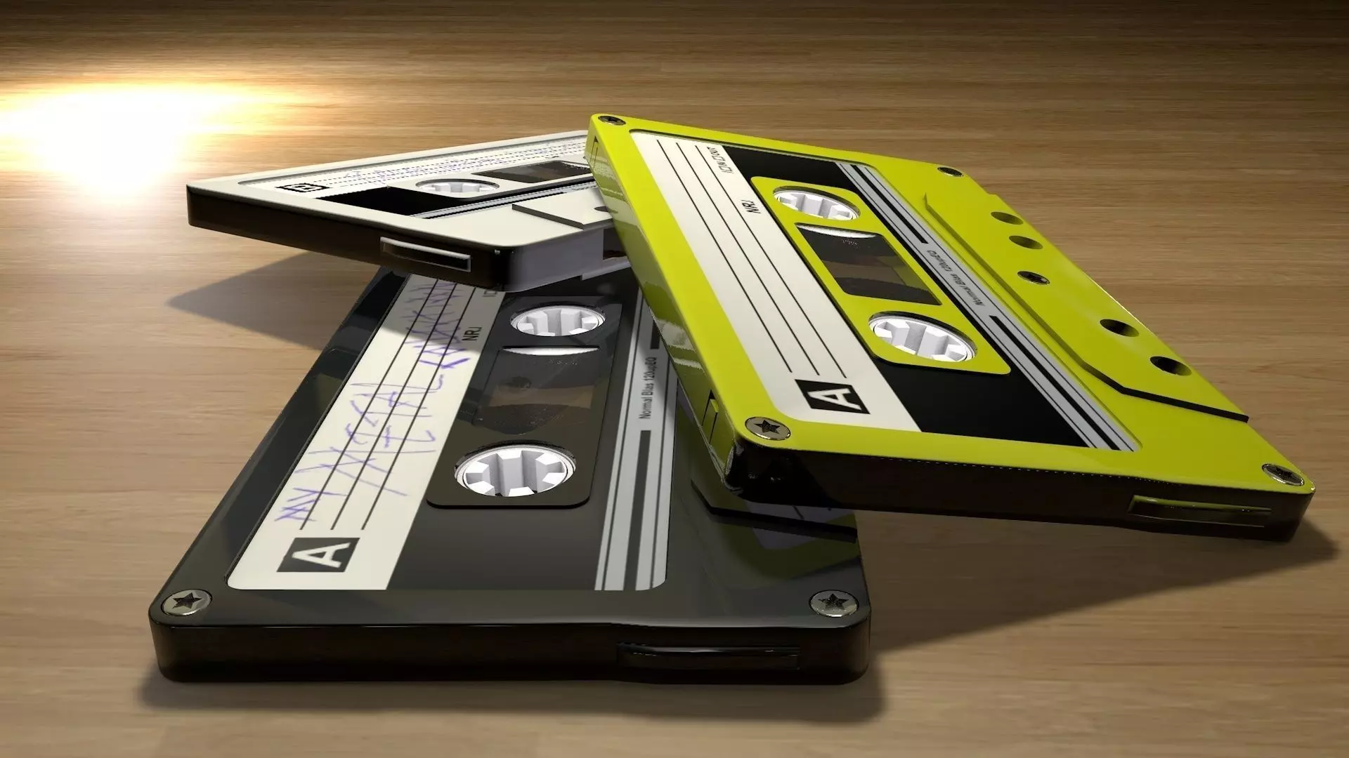 Cassette Tape 3D model