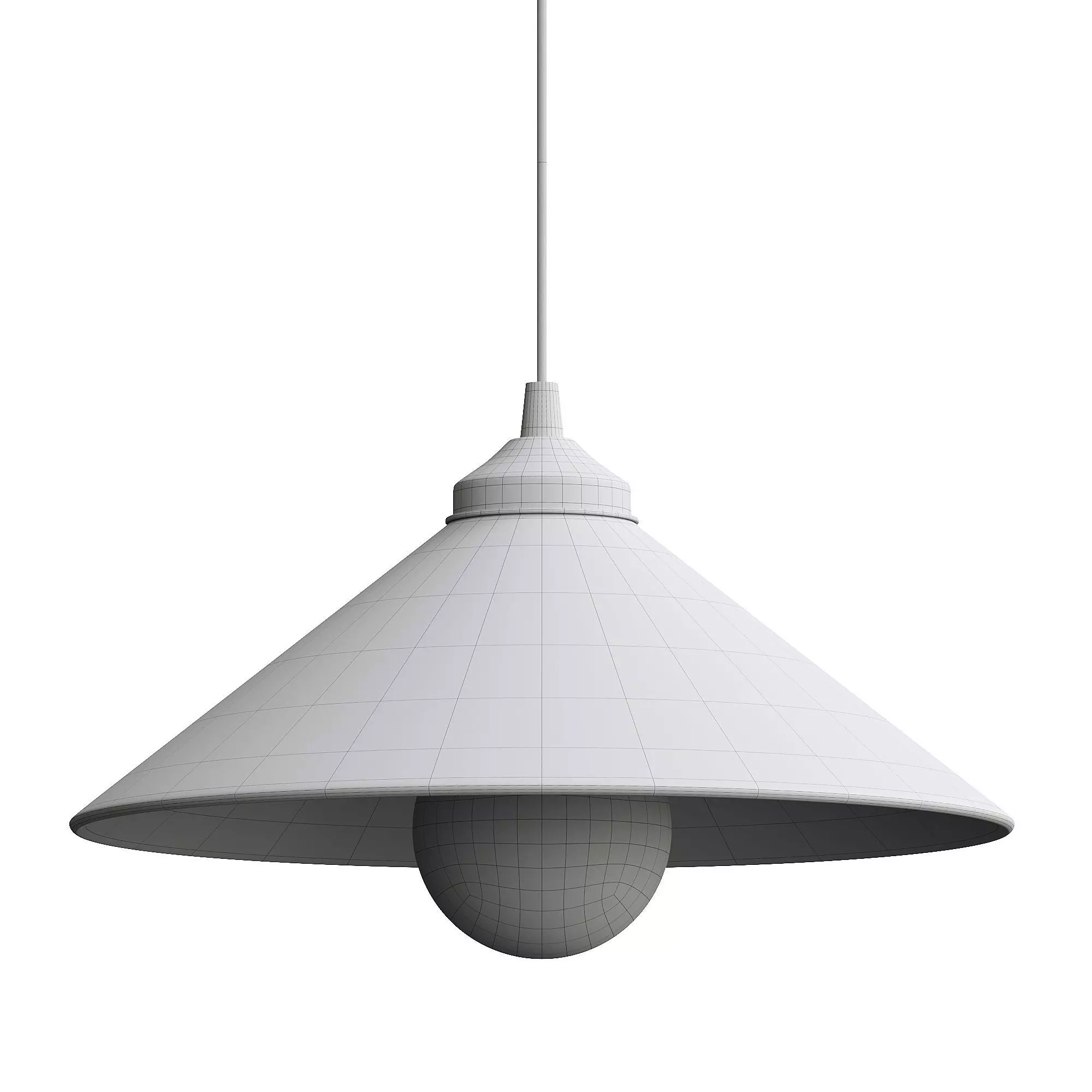 Rhode Pendant 3D model_2