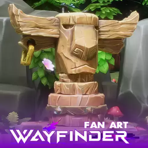 Fantasy Bull Statue - Stylized Game Asset for Unreal - Unity