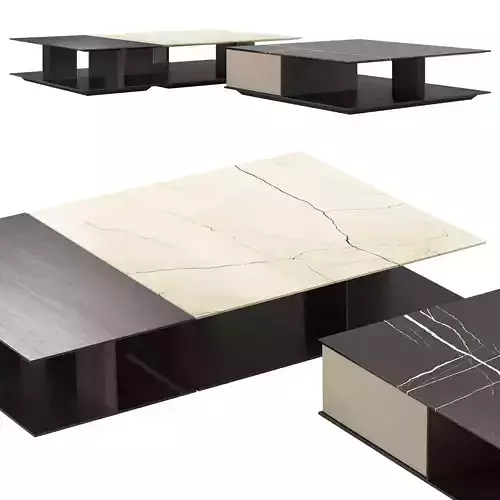 Poliform Westside Coffee Tables 3D model