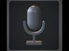 Stylish 3D Microphone Icon Model - by Scarce Raj Low-poly 3D model_1