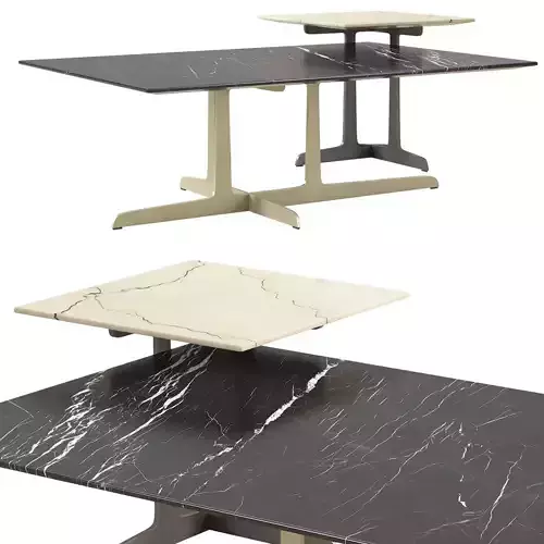 Poliform Westside Coffee Tables 2 3D model