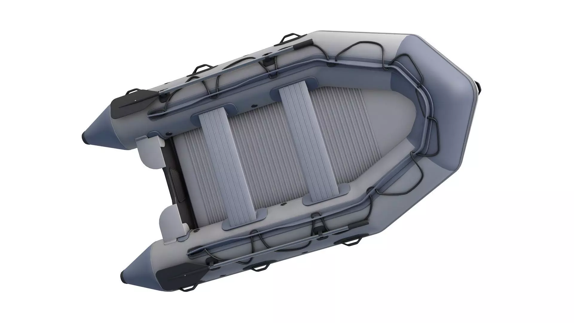Inflatable Boat  3D model_2