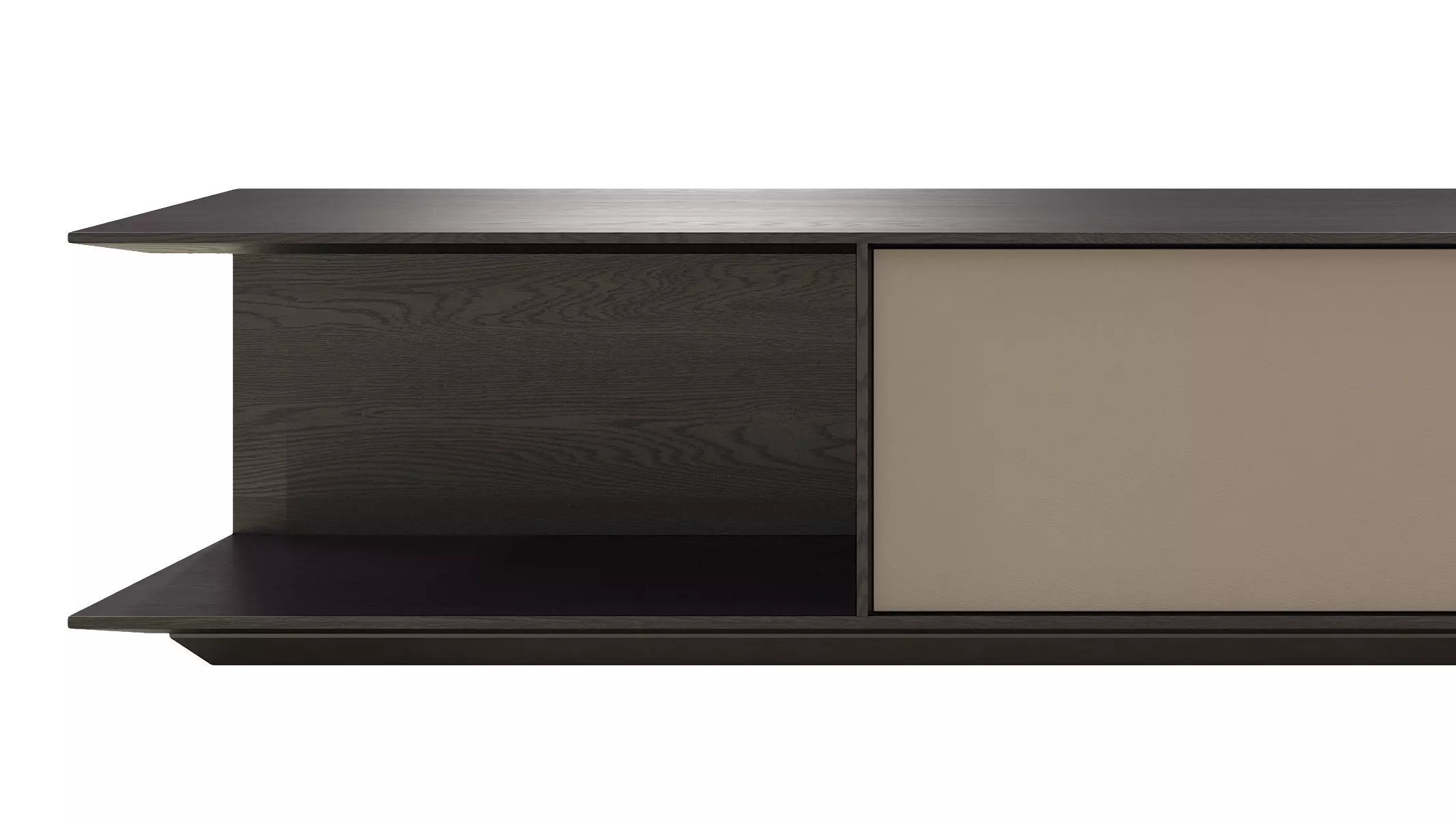 Poliform Westside Behind Sofa Coffee Tables 3D model_8