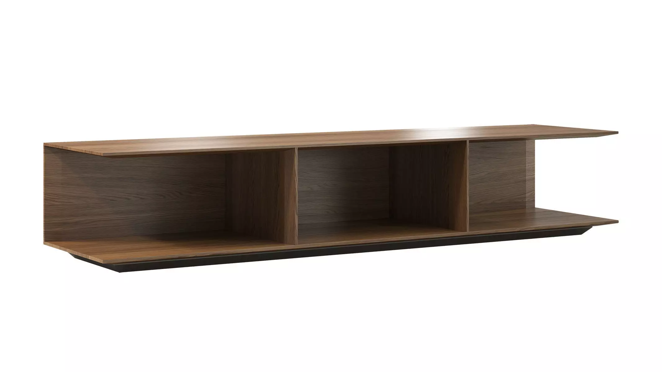 Poliform Westside Behind Sofa Coffee Tables 3D model_13