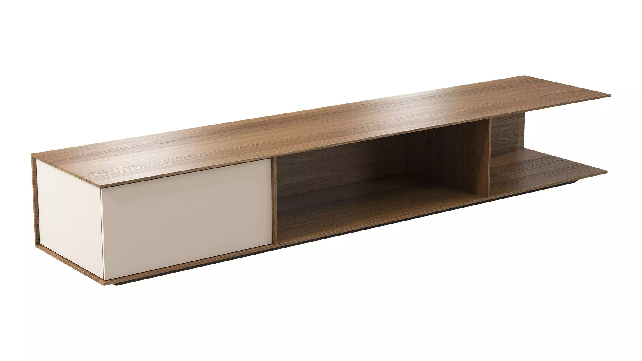 Poliform Westside Behind Sofa Coffee Tables 3D model_24