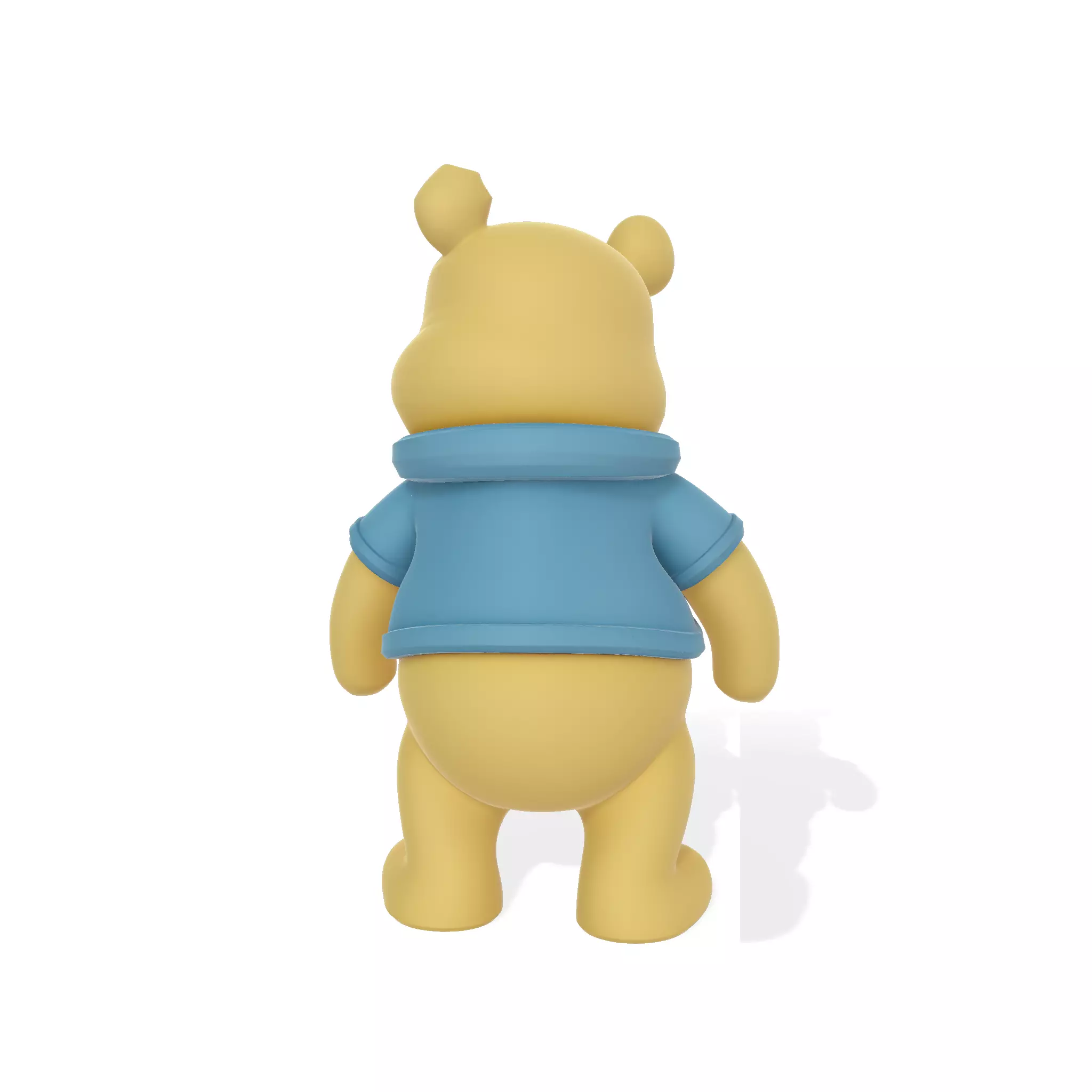 Winnie the Pooh Cute Cartoon Bear 3D print model_3