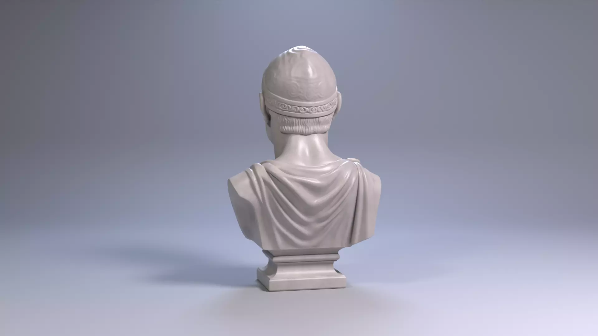 Hannibal Barca Carthaginian General Bust STL File 3D Printable 3D print model_18