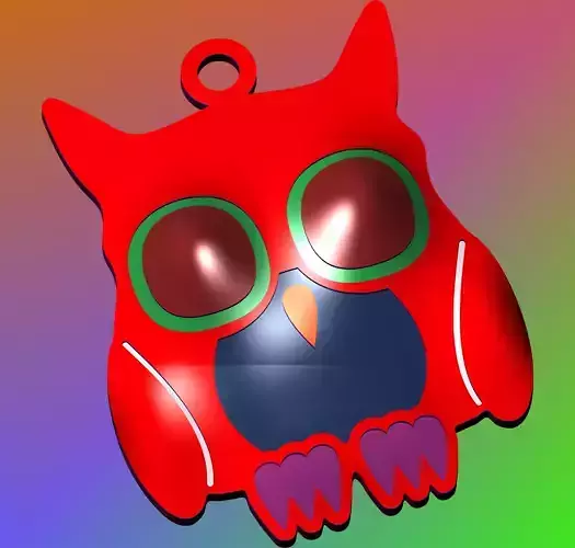 owl pendant