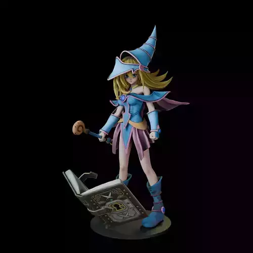 Dark Magician Girl 3D print model