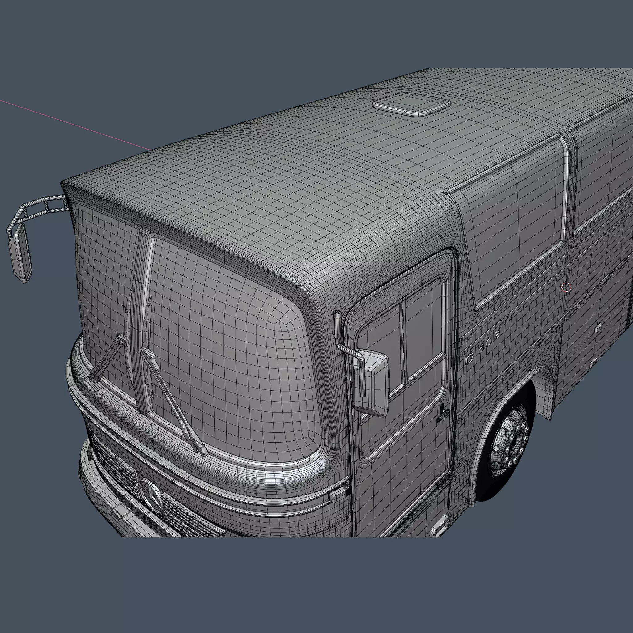 vintage printable bus 3D print model_13