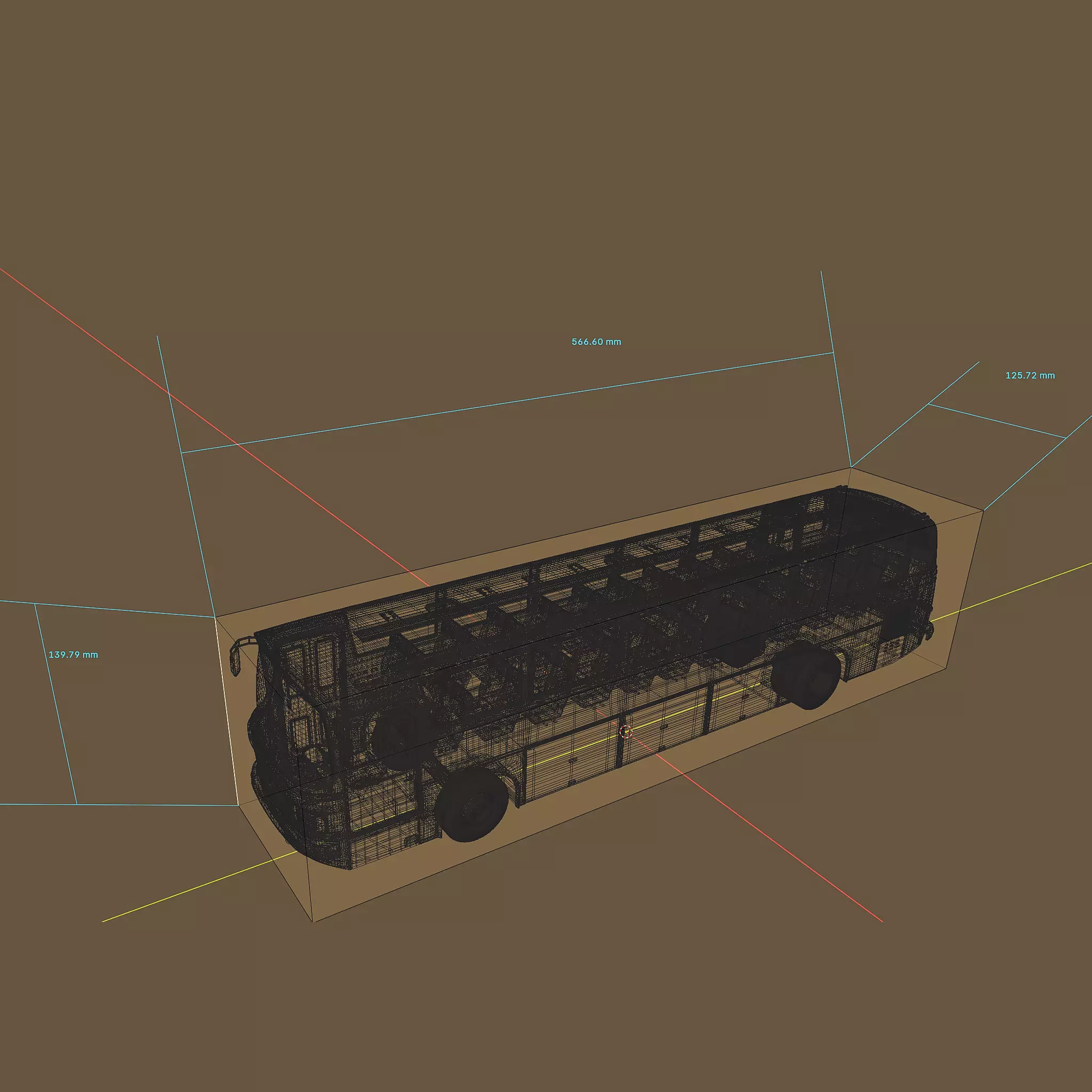 vintage printable bus 3D print model_14