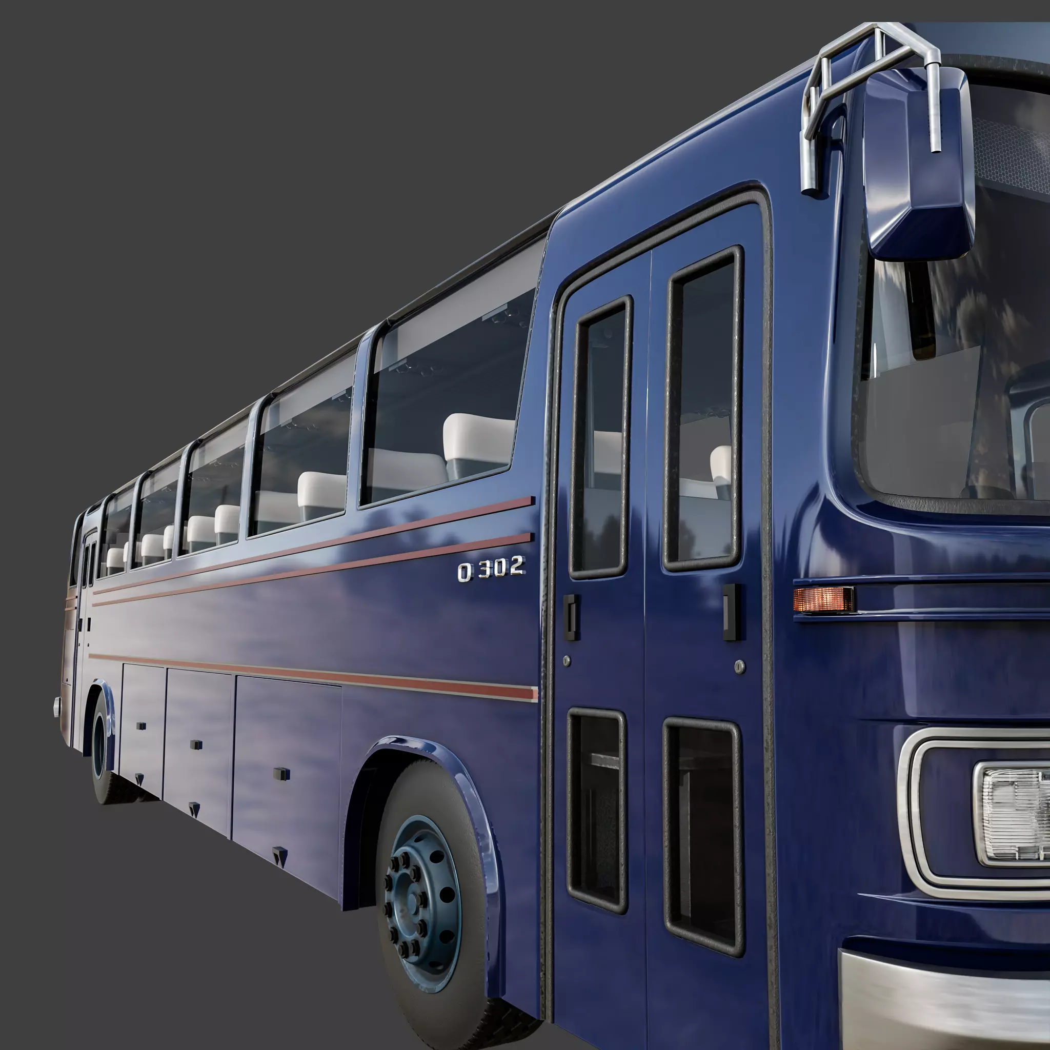 vintage printable bus 3D print model_4