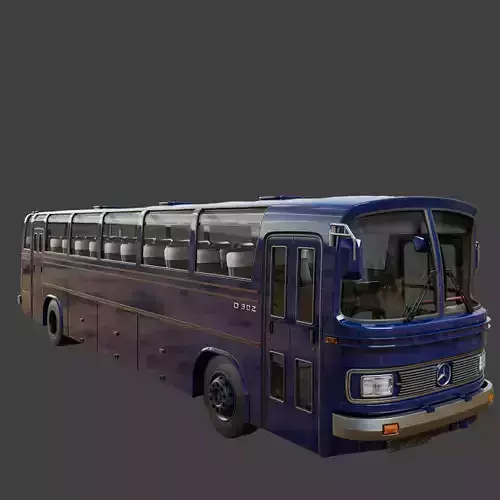 vintage printable bus 3D print model