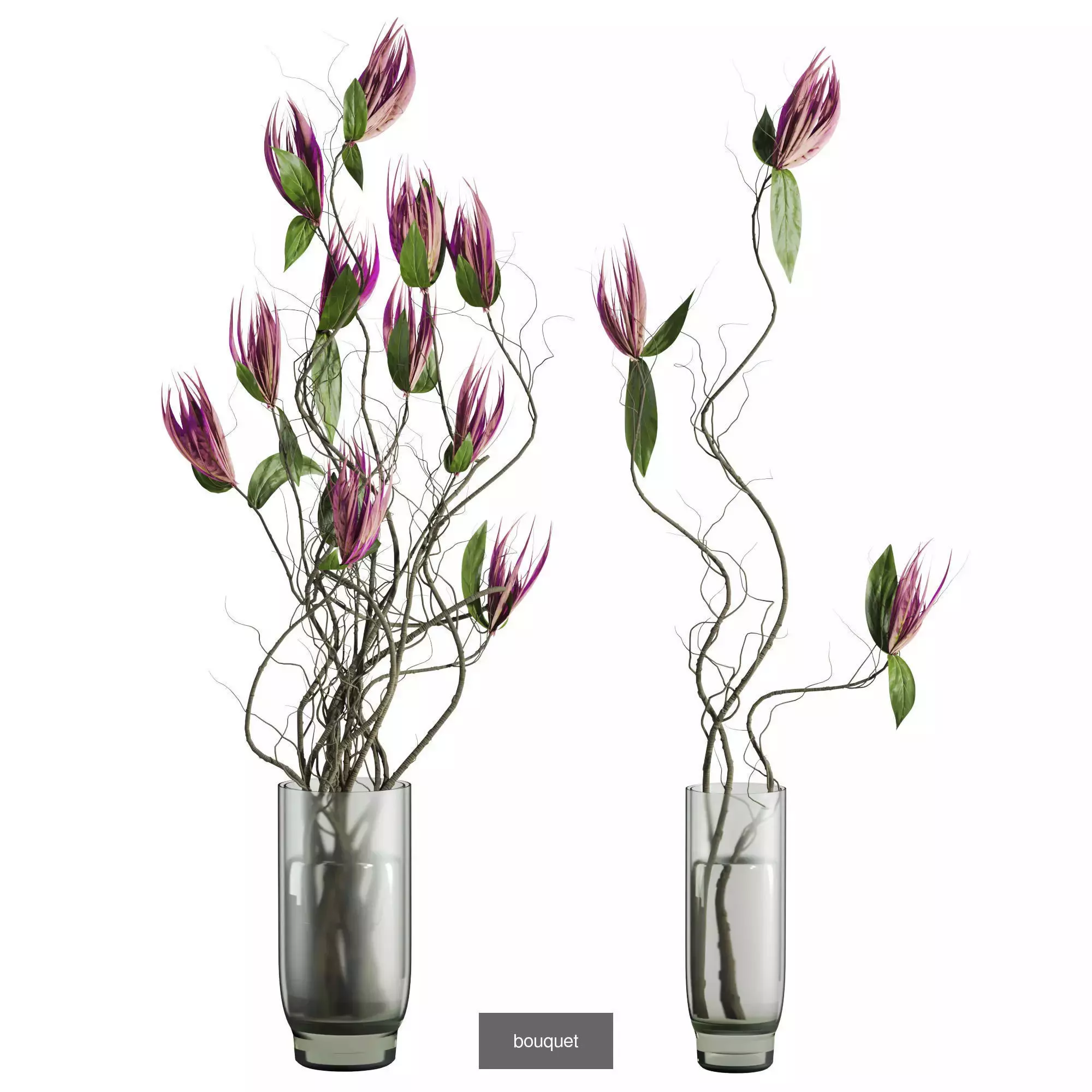 bouquet set 3D Model Collection_4