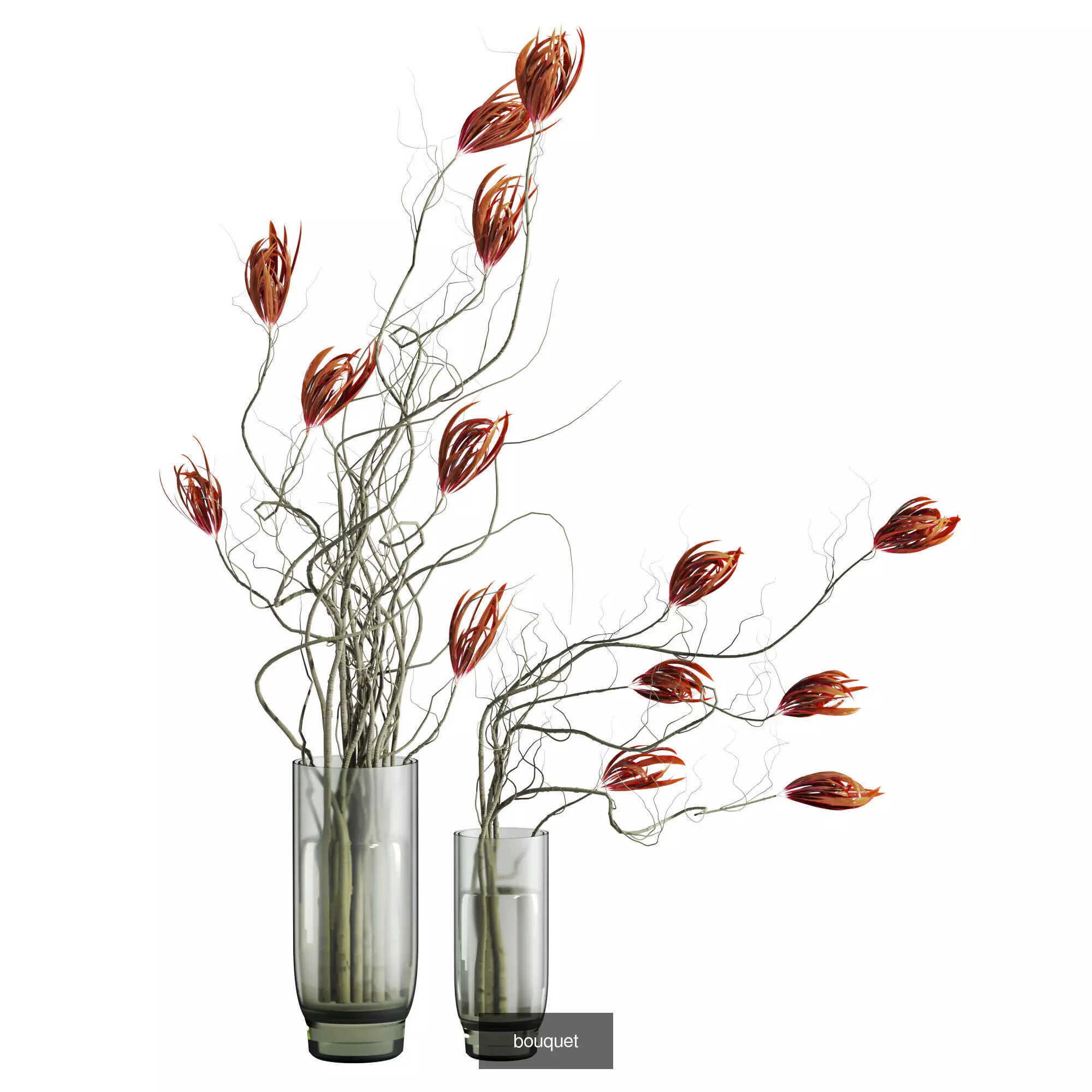 bouquet set 3D Model Collection_2