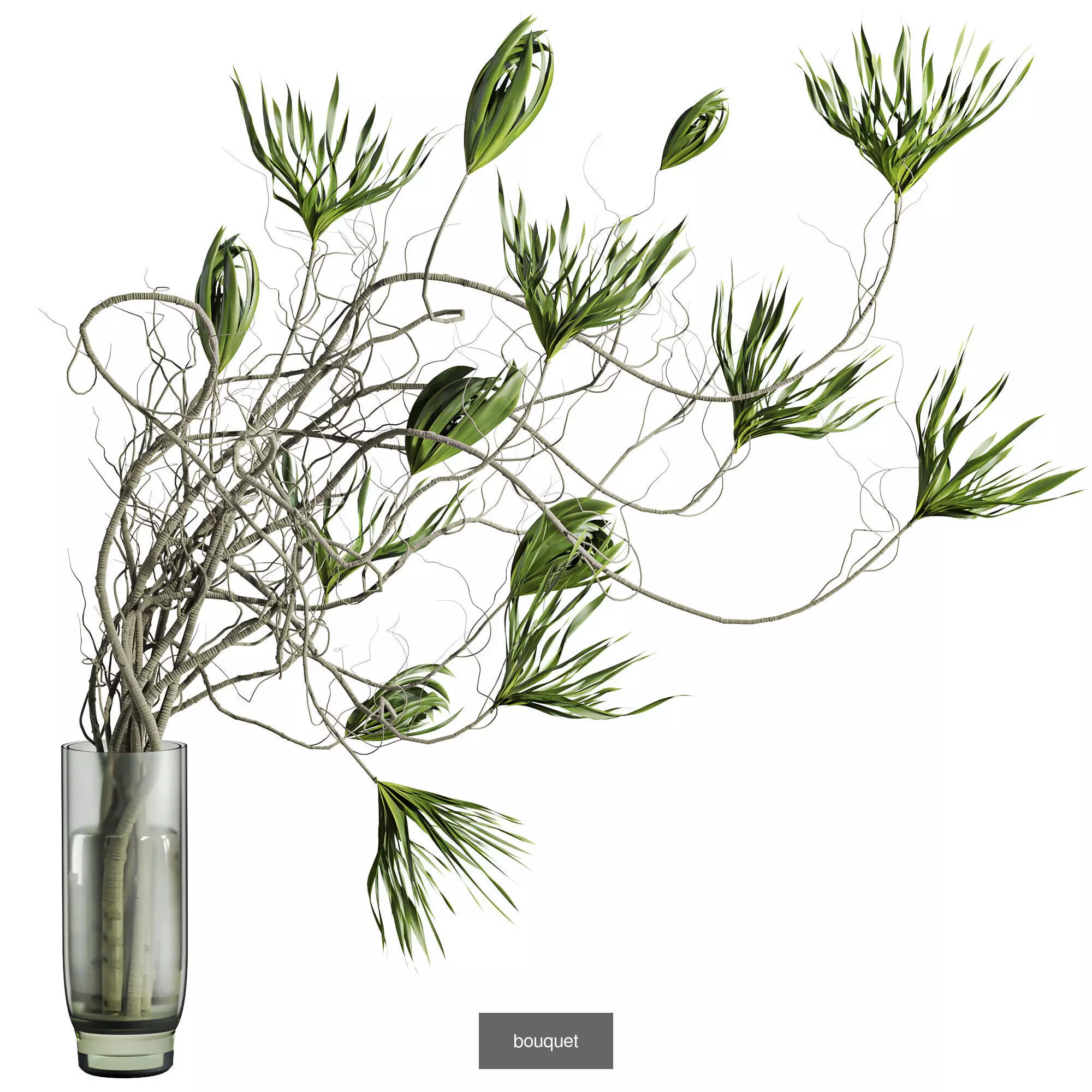 bouquet set 3D Model Collection_3