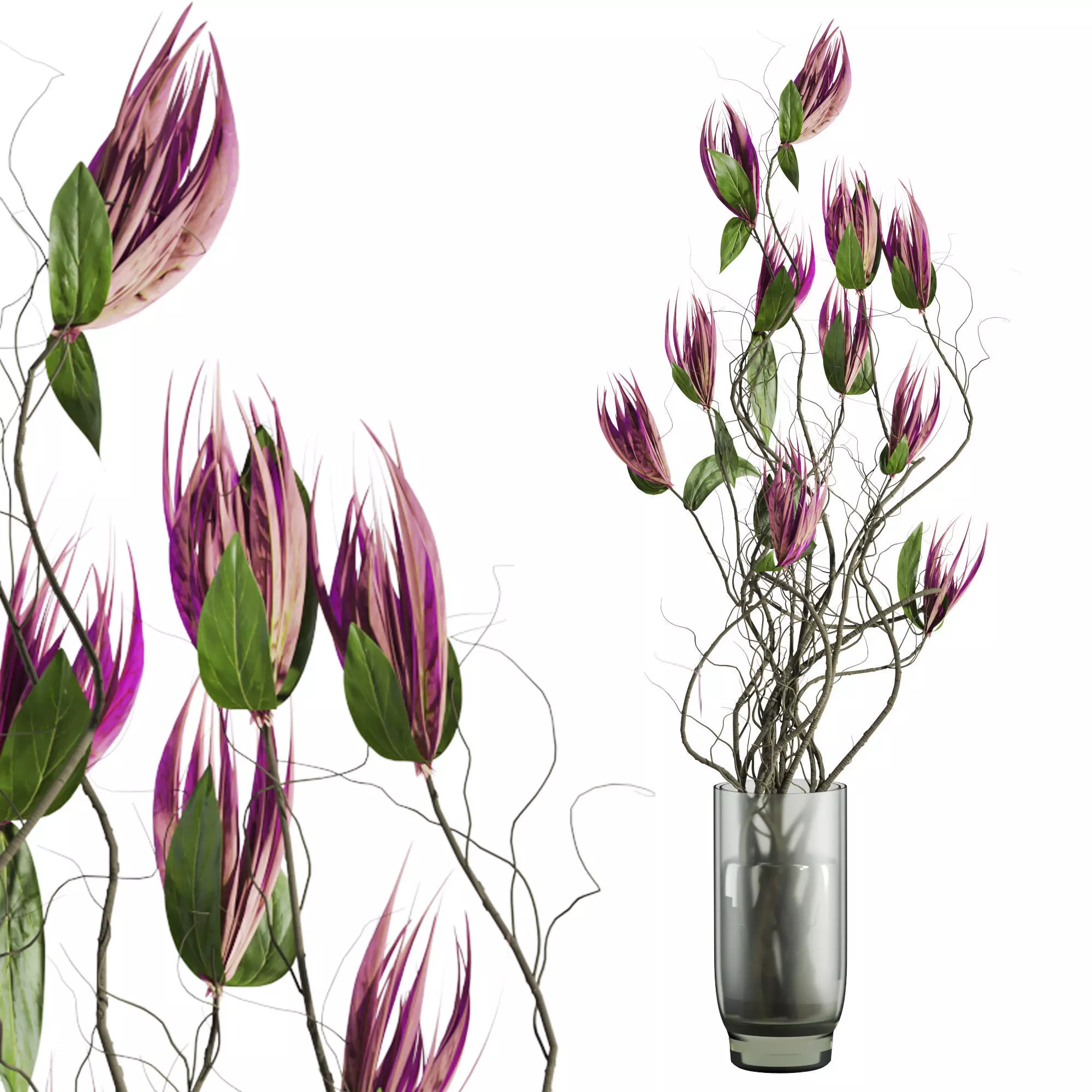 bouquet set 3D Model Collection_6