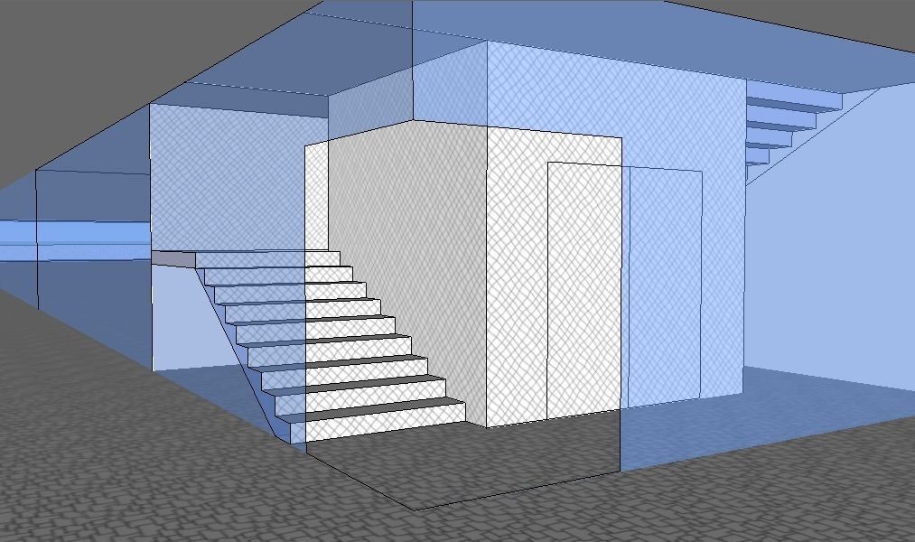 I Square Complex 3D model_14