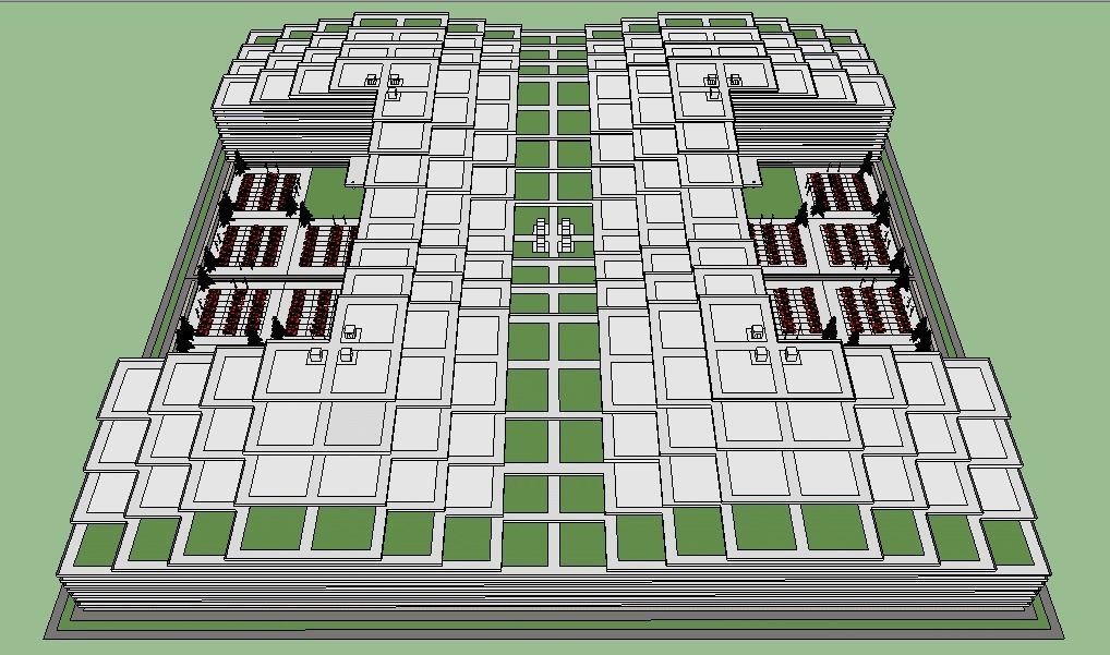 I Square Complex 3D model_5