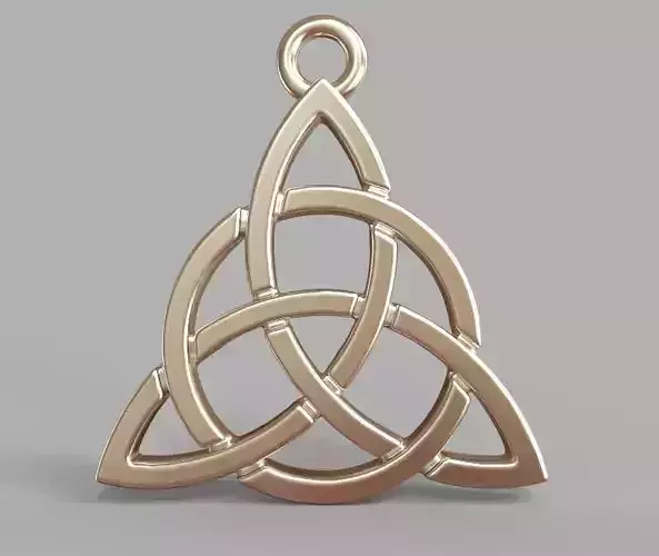 The Knot Pendant 3D model