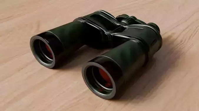 Binoculars Game Ready Model Low-poly 3D model