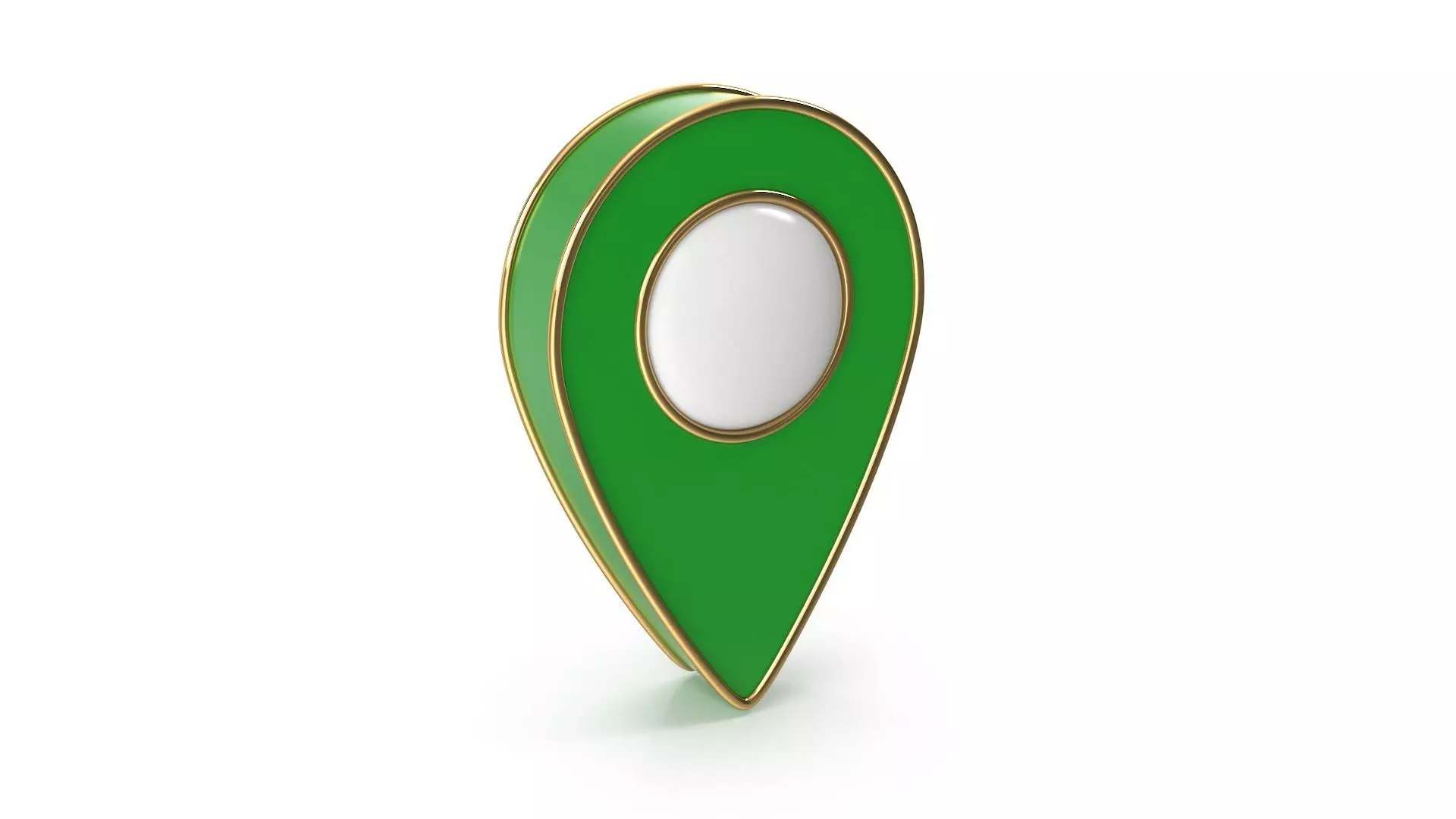 Map Pointer V2 Low-poly 3D model
