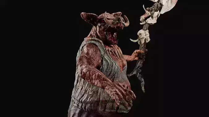 Humanoid Boar 