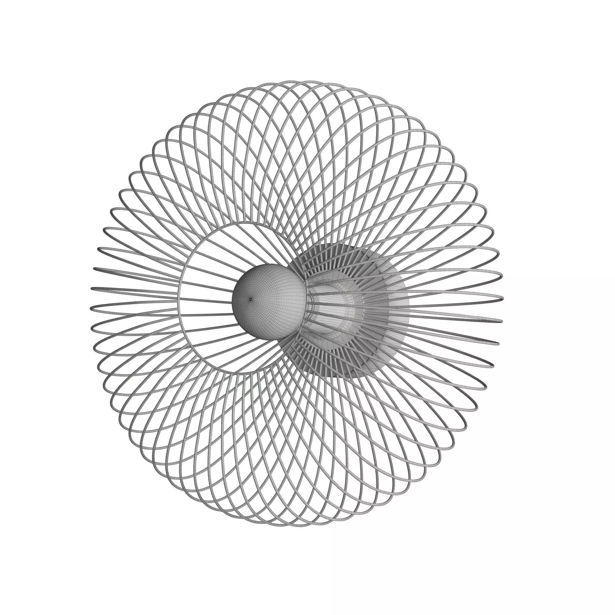 Beroni Ceiling Wall Light 3D model_3