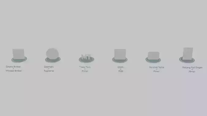 Emoji Statues Symbols Media and Branding Collection 3D print model