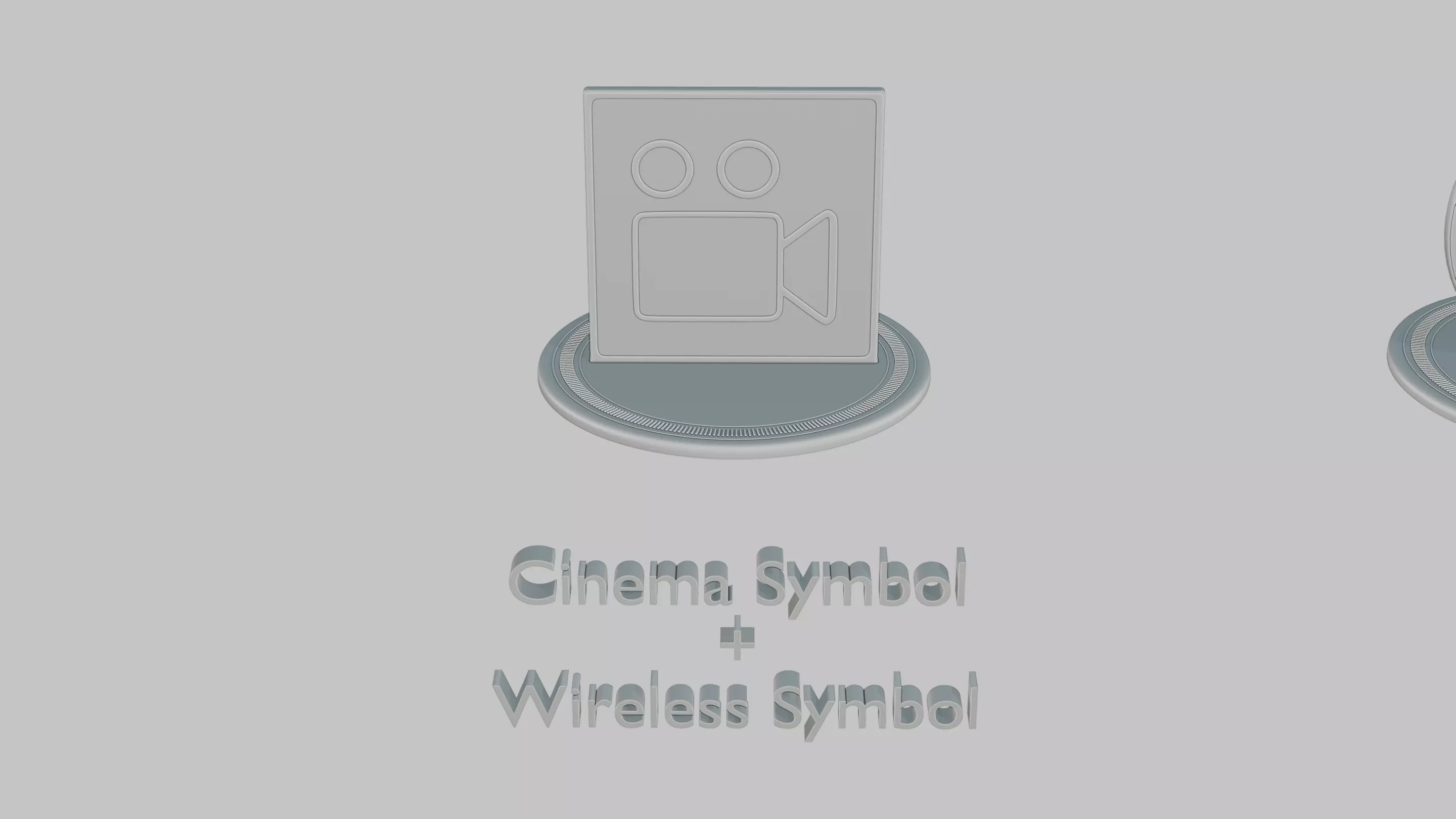 Emoji Statues Symbols Media and Branding Collection 3D print model_1