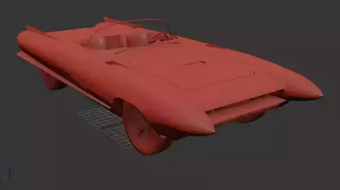Cadillac Cyclone concept 1959 3D print model