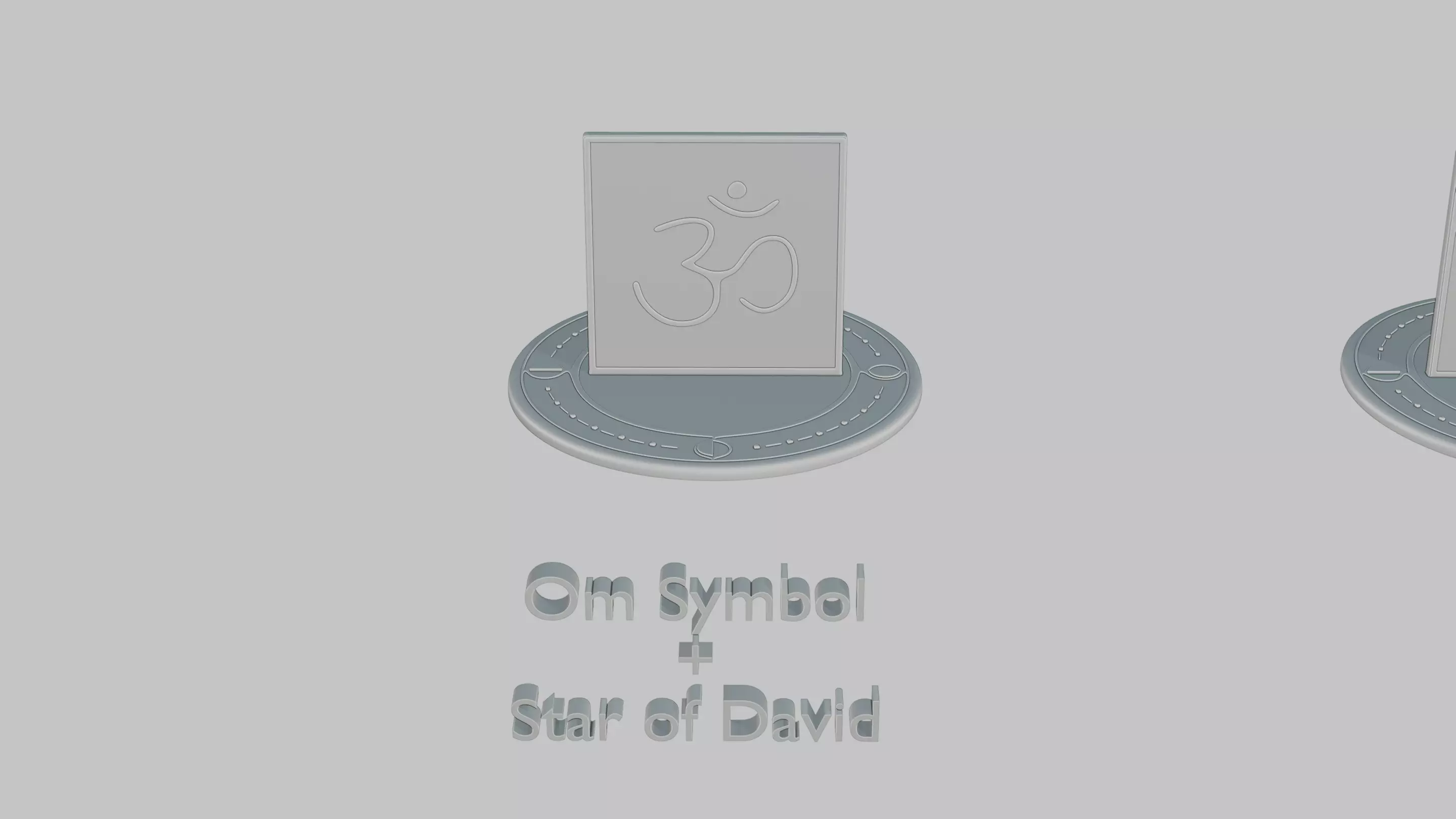 Emoji Statues Symbols Spiritual Collection 3D print model_2