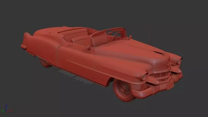 Cadillac Eldorado 1953 3D print model