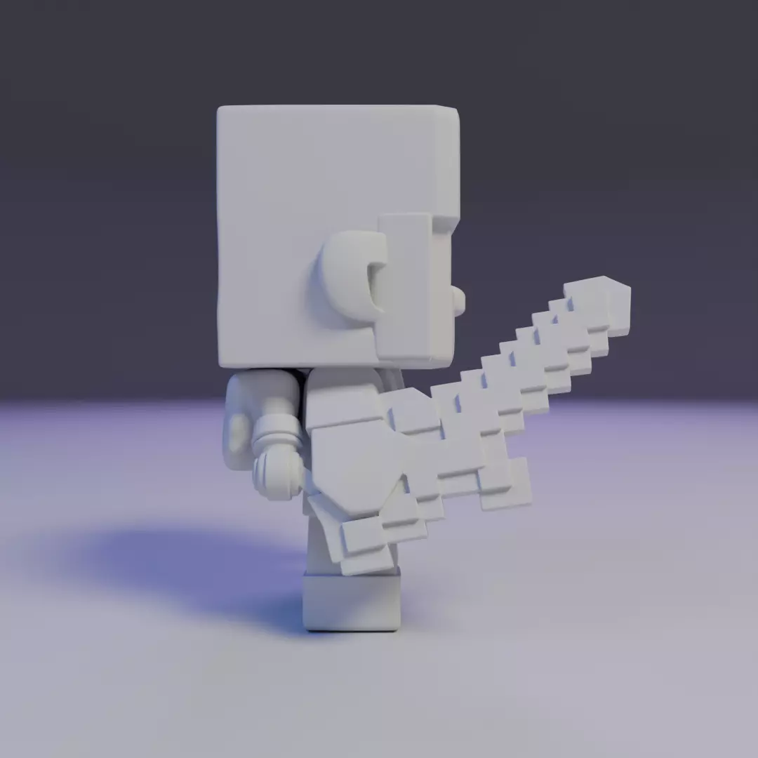Alex mine 3D print model_4