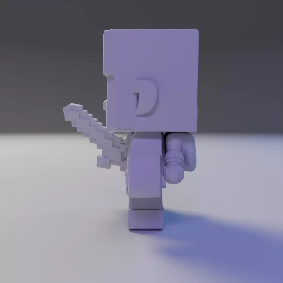 Alex mine 3D print model_6