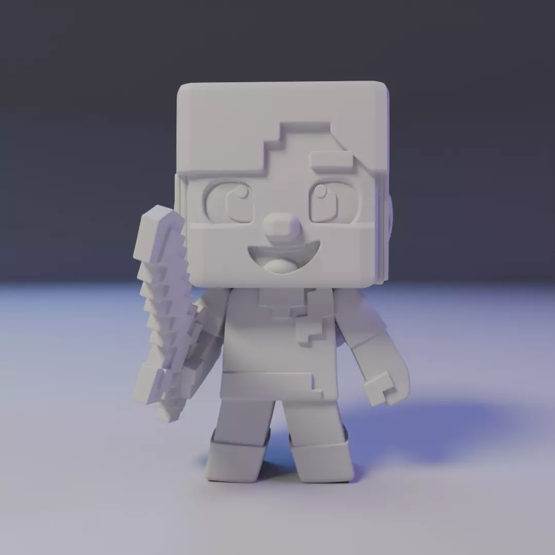 Alex mine 3D print model_16