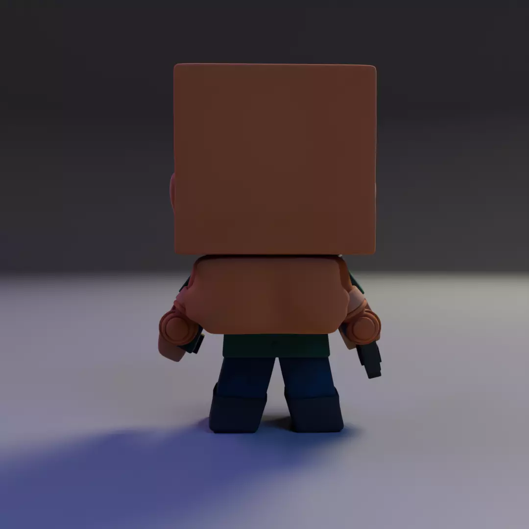 Alex mine 3D print model_1