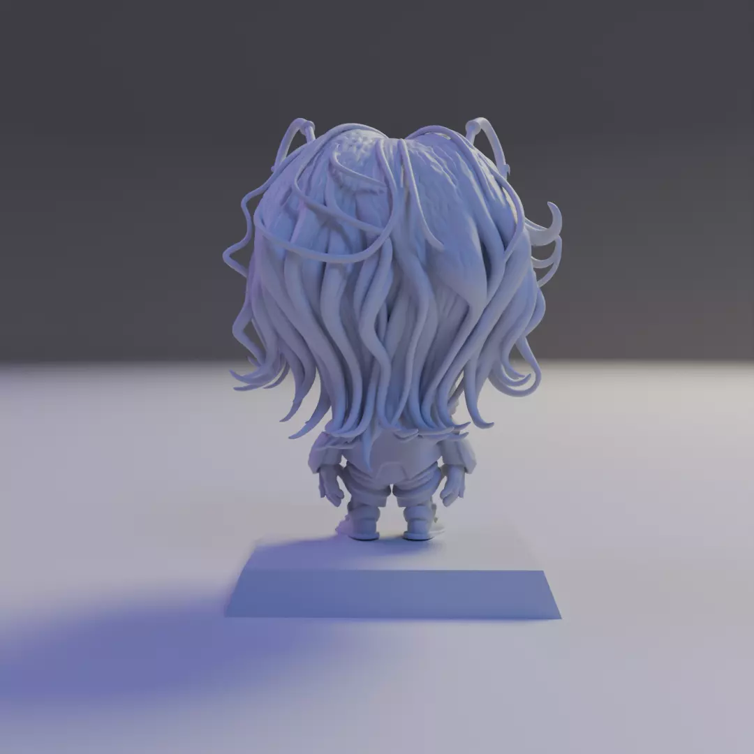 baby cyberpunk 3D print model_1