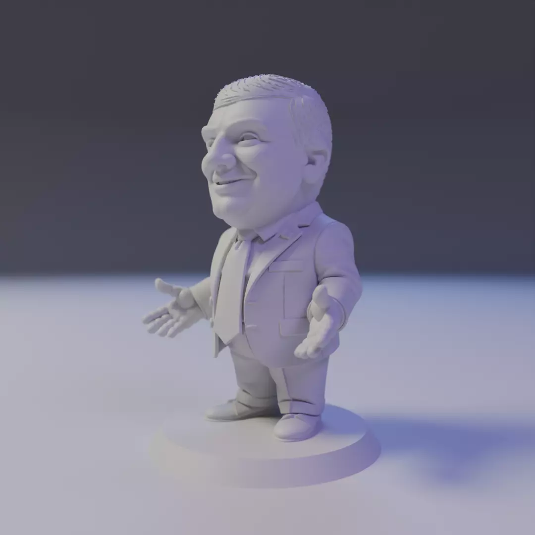 businessperson 3D print model_8
