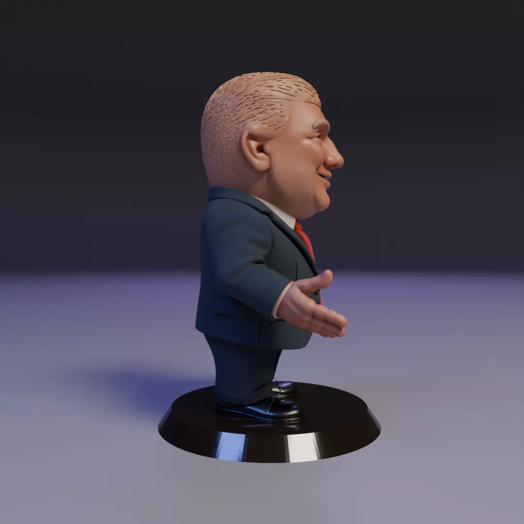 businessperson 3D print model_3