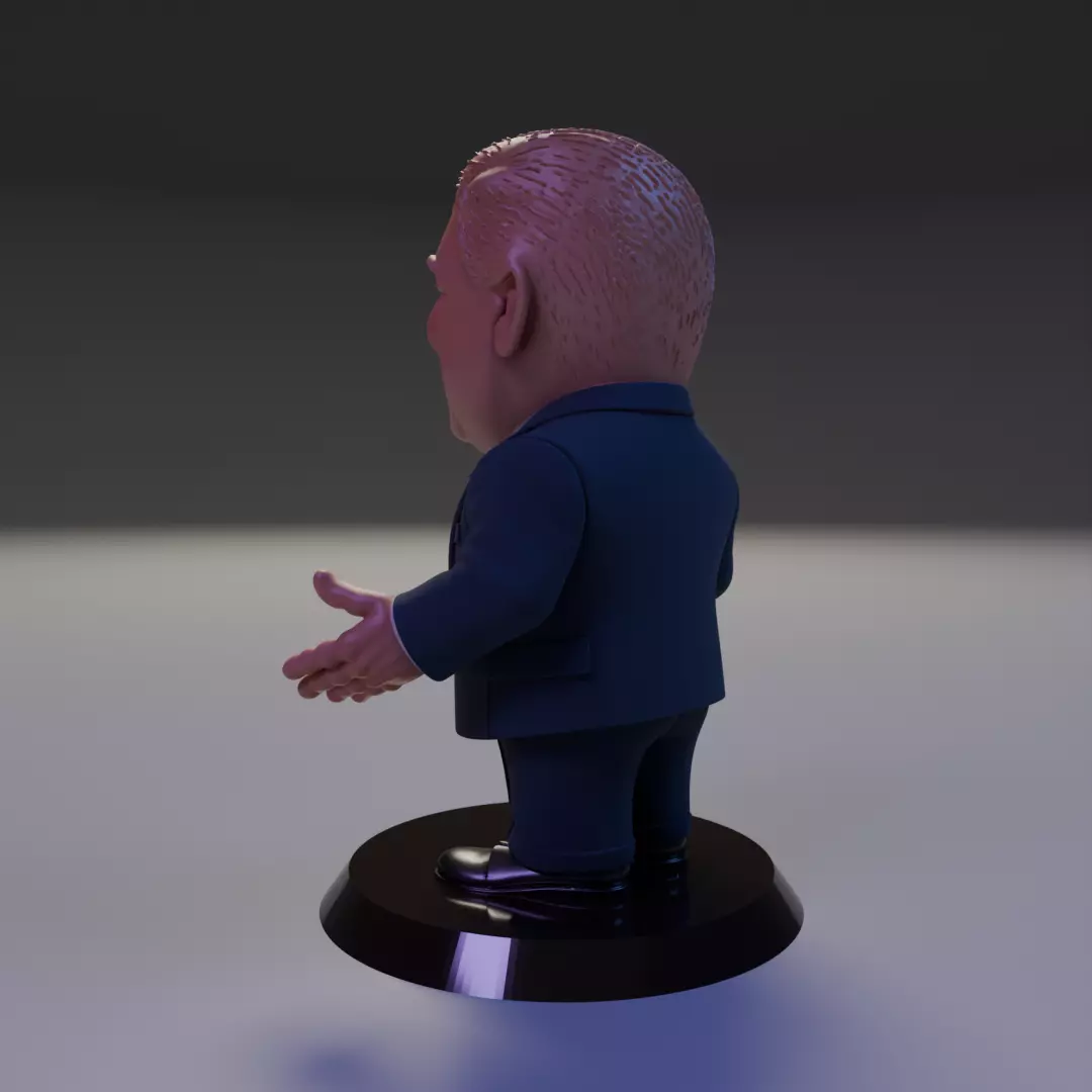 businessperson 3D print model_9
