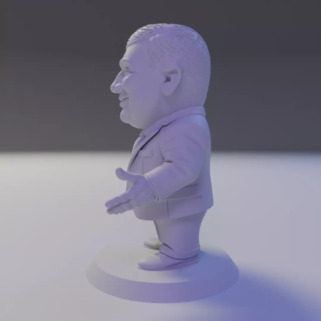 businessperson 3D print model_6