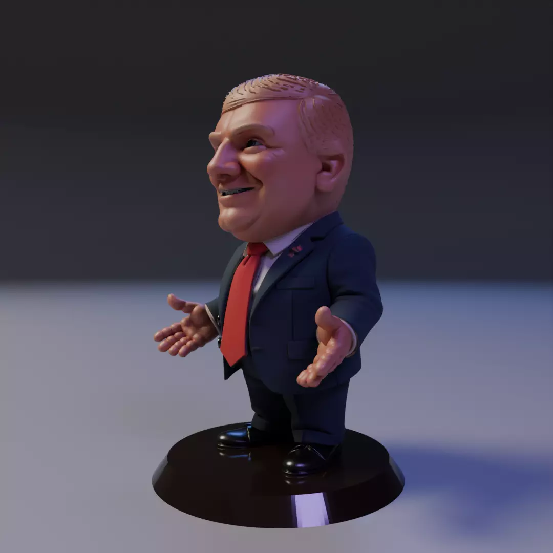 businessperson 3D print model_13