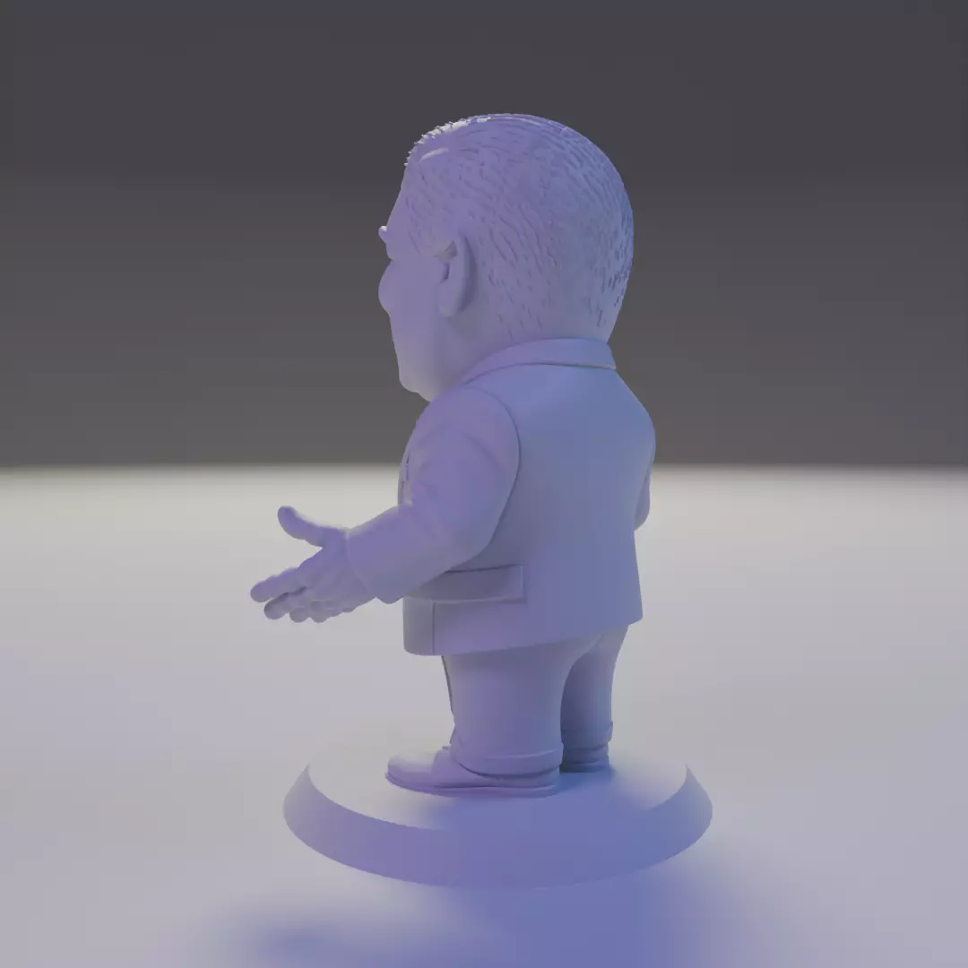 businessperson 3D print model_10