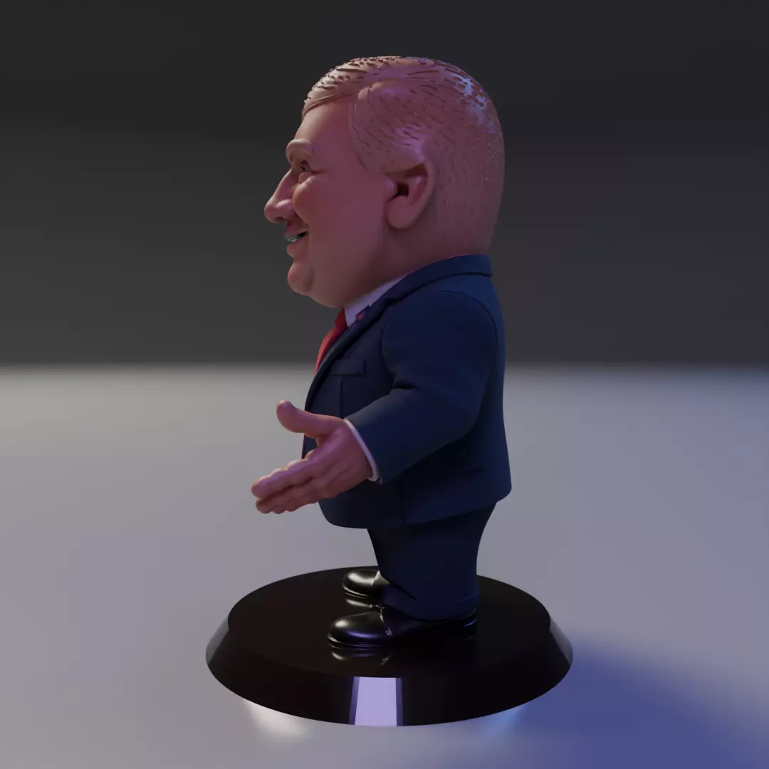 businessperson 3D print model_5