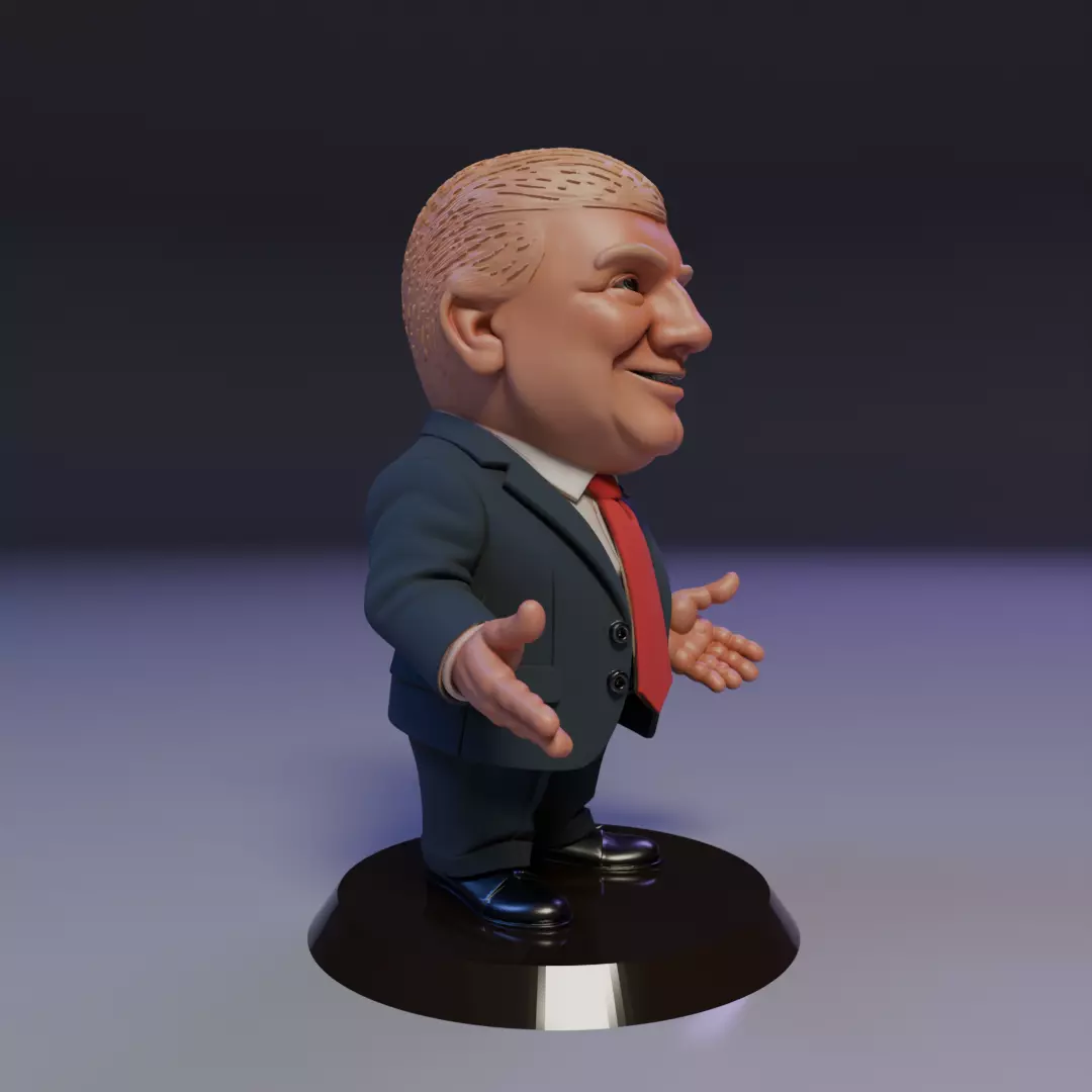 businessperson 3D print model_11