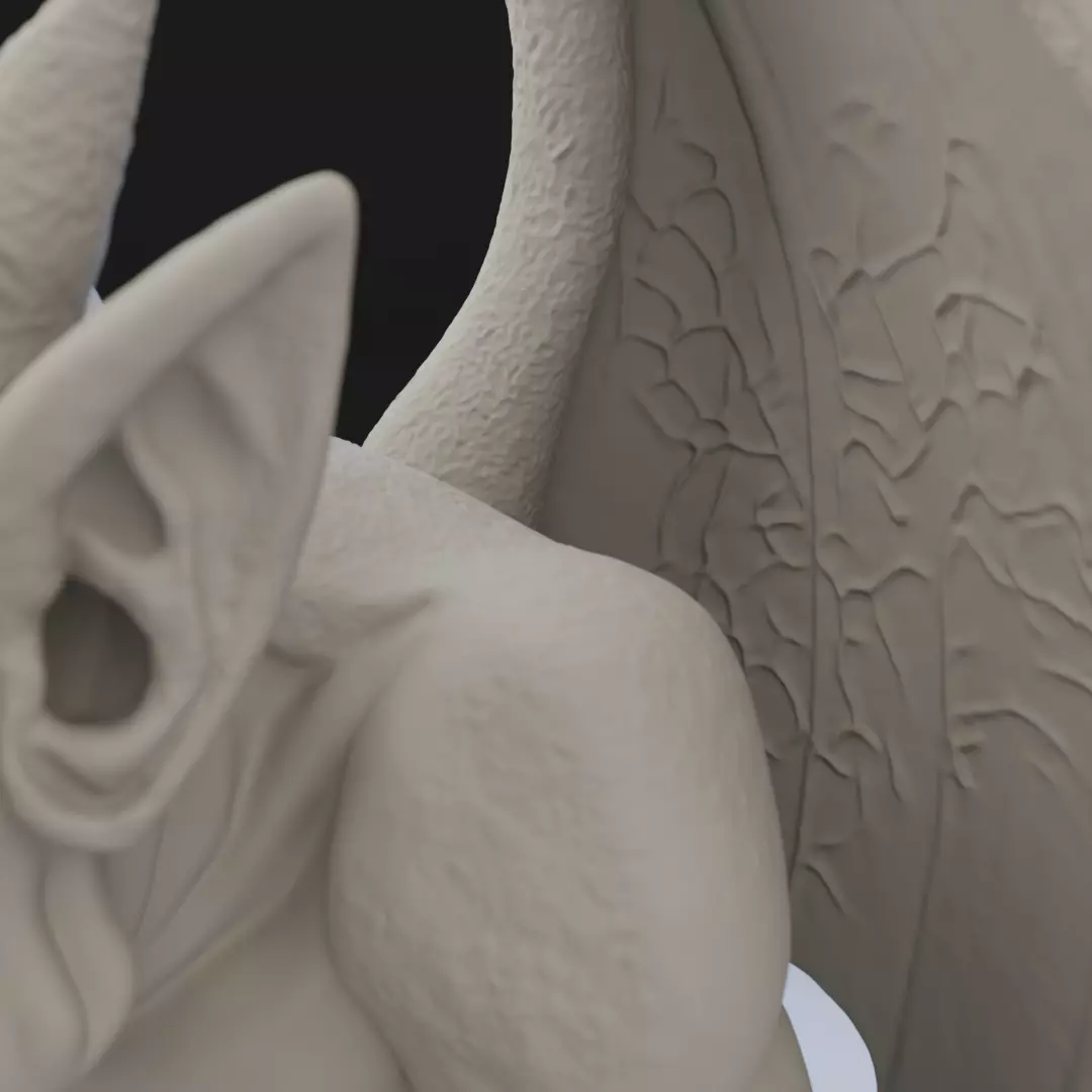 Gargoyle 3D print model_19