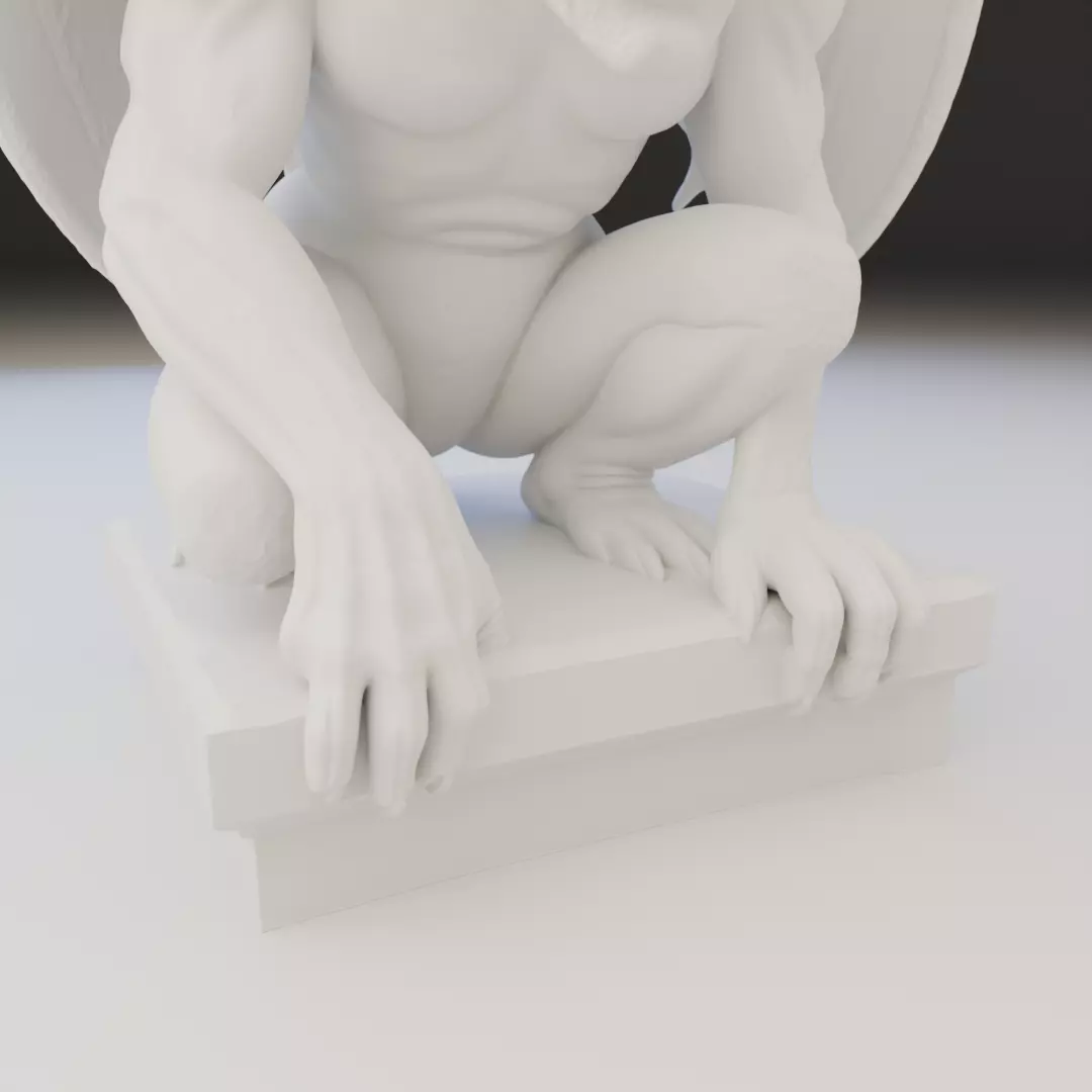 Gargoyle 3D print model_16